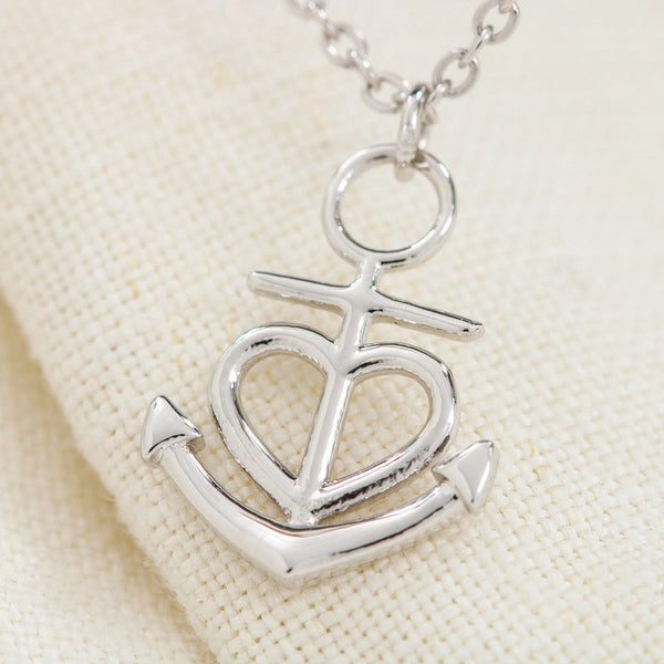 Last Breath Anchor Necklace