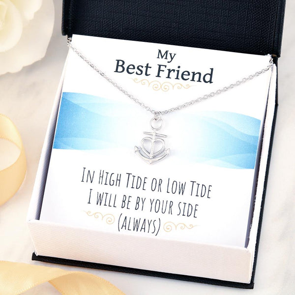 My Best Friend Anchor Necklace