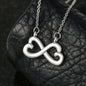 Forever And Always Infinity Heart Necklace