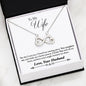 You Complete Me Infinity Heart Necklace