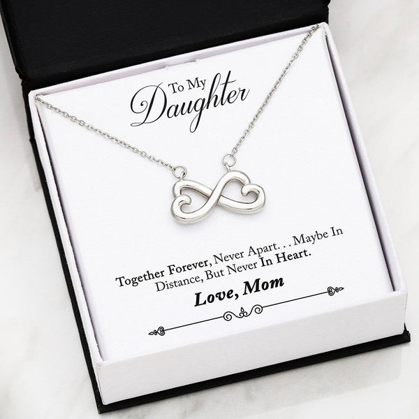 Together Forever Infinity Heart Necklace