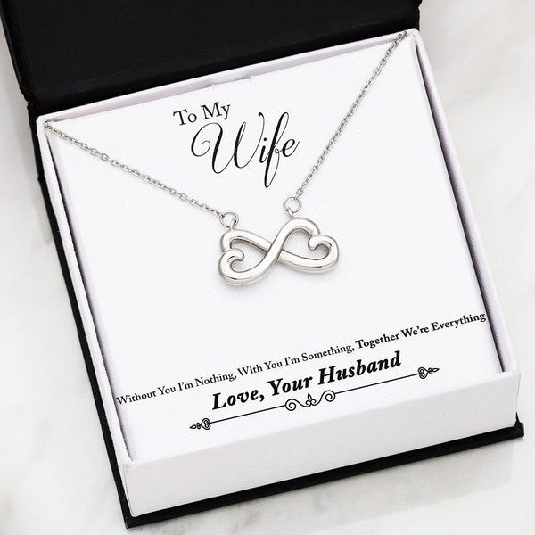 We're Everything Infinity Heart Necklace