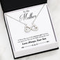 Sweetest Gift Infinity Heart Necklace