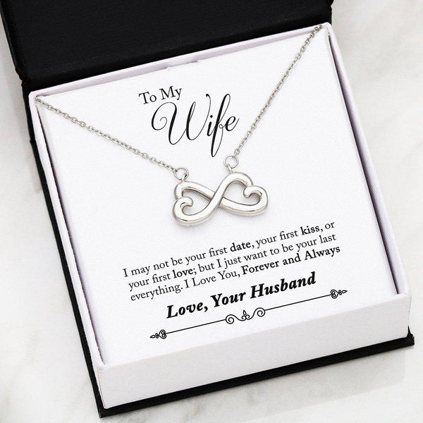 Forever And Always Infinity Heart Necklace