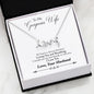 Last Breath Scripted Love Necklace