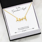 Guardian Angel Scripted Love Necklace