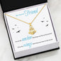 My Dearest Friend Anchor Necklace