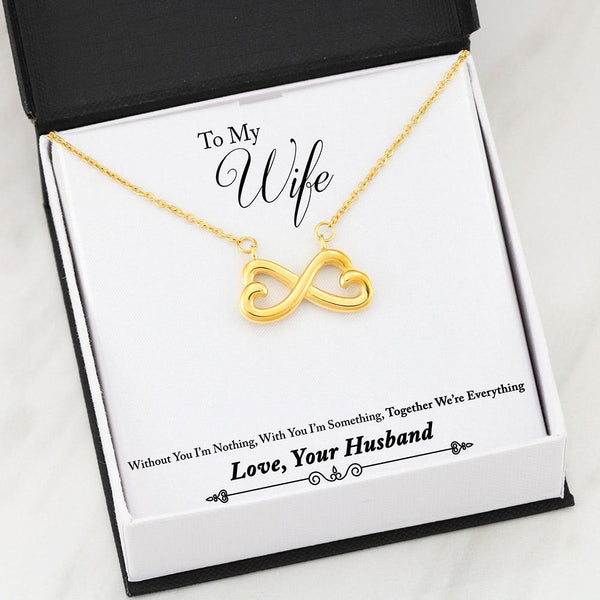 We're Everything Infinity Heart Necklace