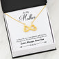 Sweetest Gift Infinity Heart Necklace