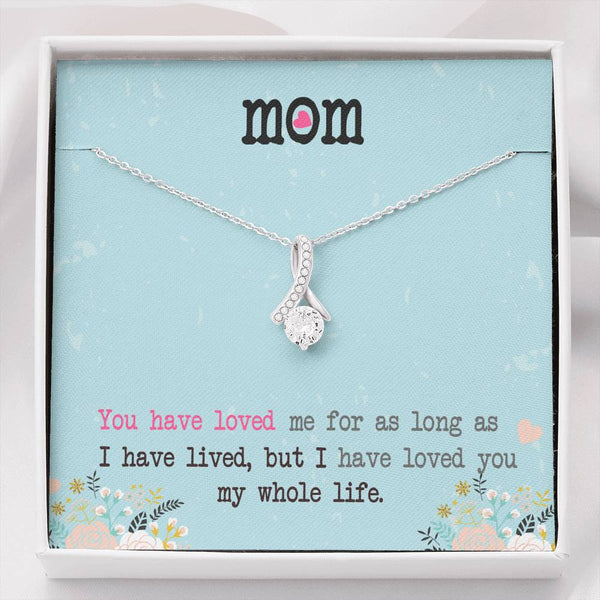 To My Mom Alluring Beauty Necklace