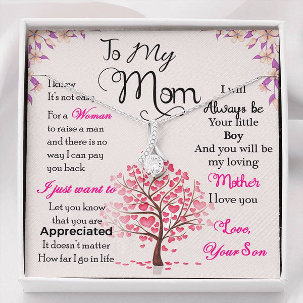 I love You Mother Alluring Beauty Necklace