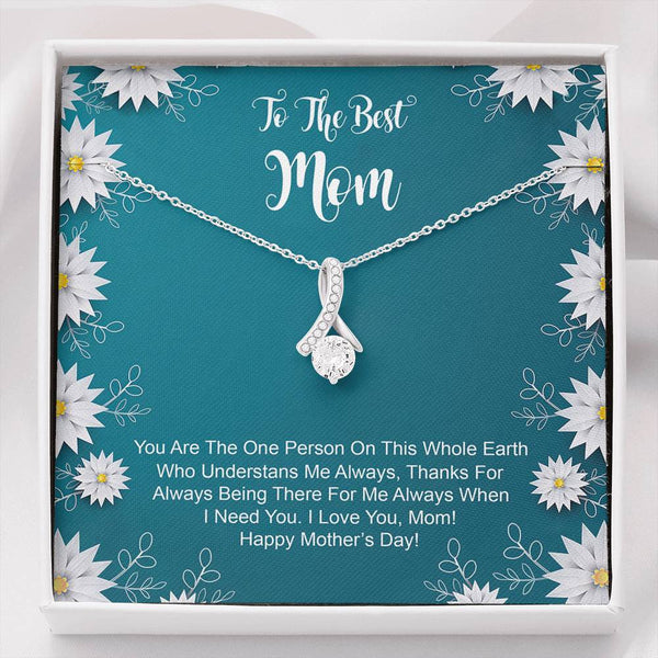 To The Best Mom Alluring Beauty Necklace