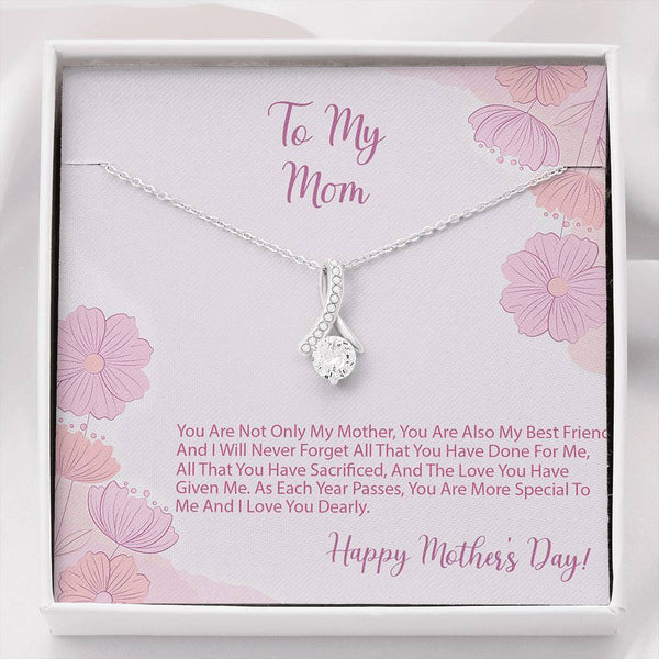 To My Mom Alluring Beauty Necklace