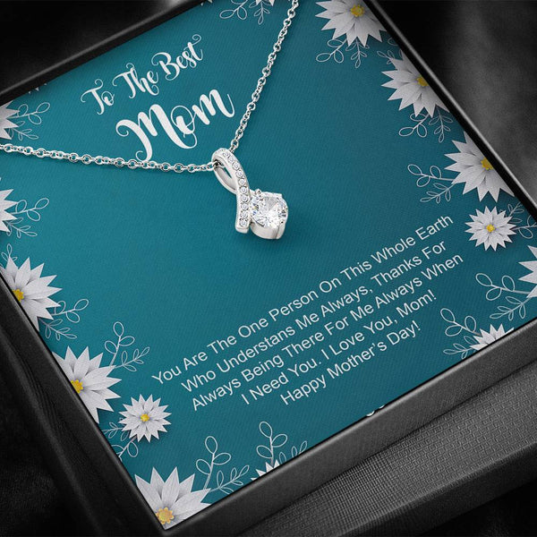 To The Best Mom Alluring Beauty Necklace