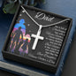 Best Father Stainless Steel Cross Necklace