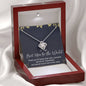 Best Mom In The World Love Knot Necklace