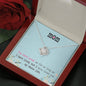 To My Mom Love Knot Necklace