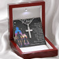 Best Father Stainless Steel Cross Necklace