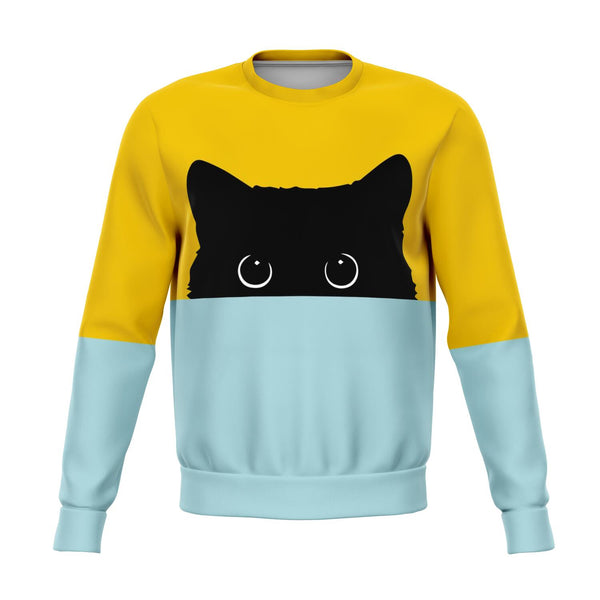 Sneak Cat Unisex AOP Athletic Sweatshirt
