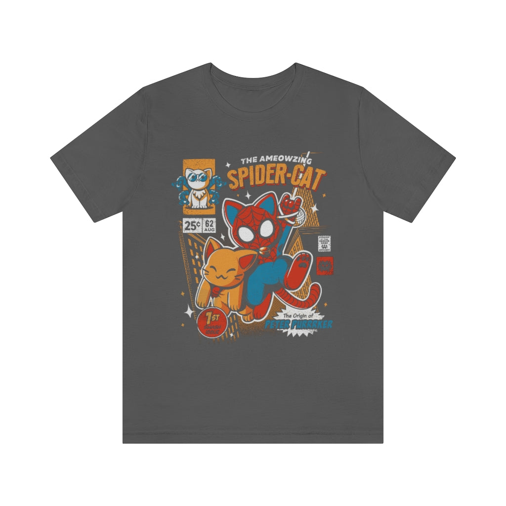 Spider Cat Unisex T-shirt – Cute Cat Nation