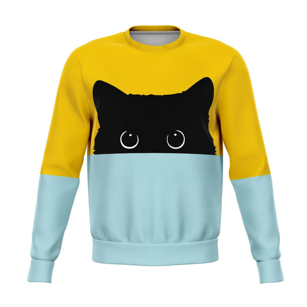 Sneak Cat Unisex AOP Fashion Sweatshirt