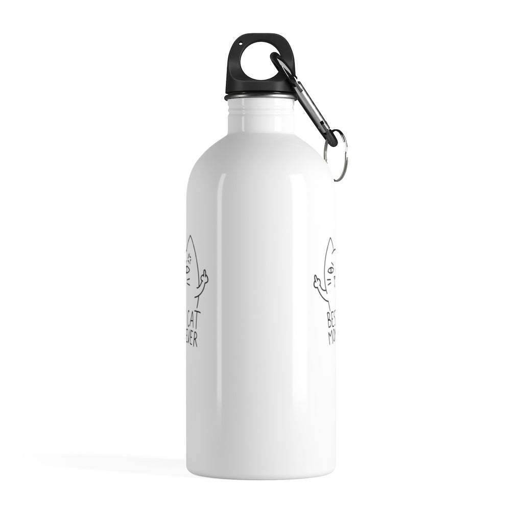 Best Cat Mom Ever Stainless Steel Water Bottle – Cute Cat Nation