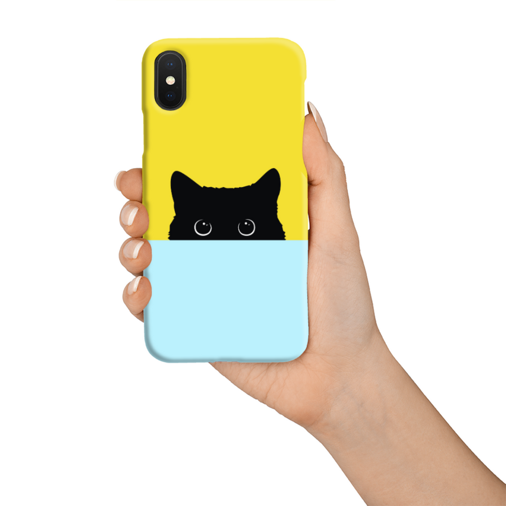 Sneak Black Cat Tough Phone Case