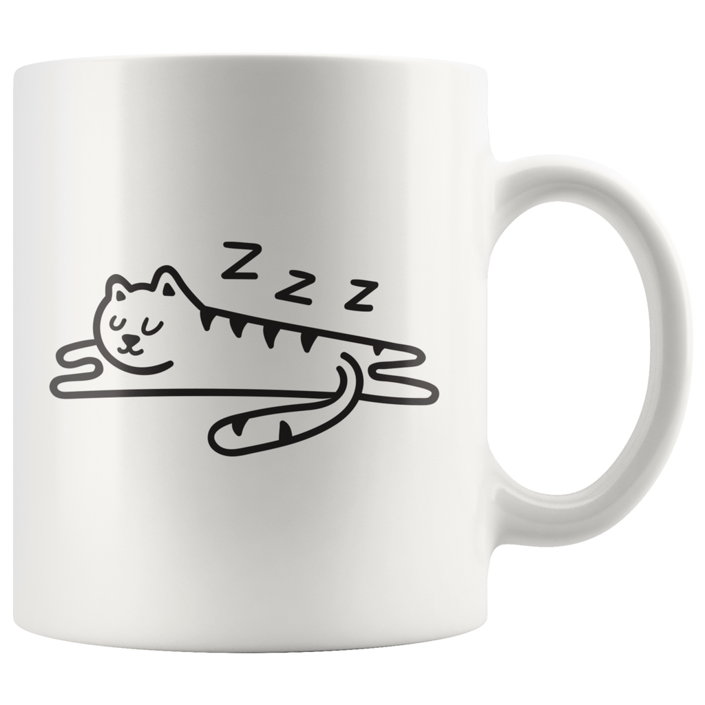 Sleeping Cat Mug