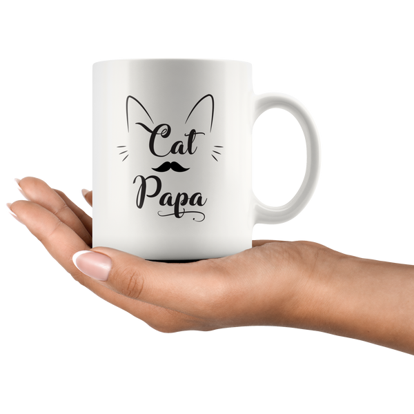Cat Papa Mug
