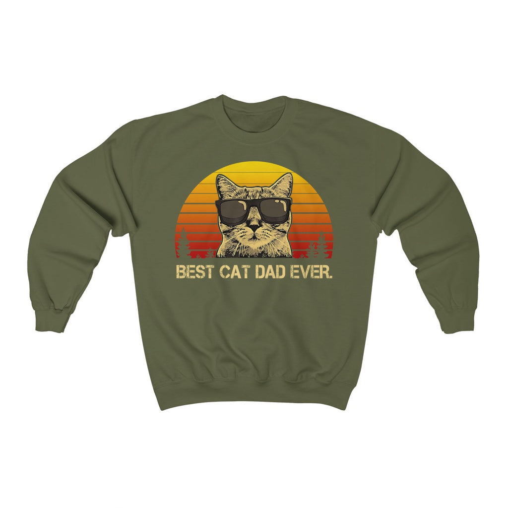 Cat discount dad sweatshirt