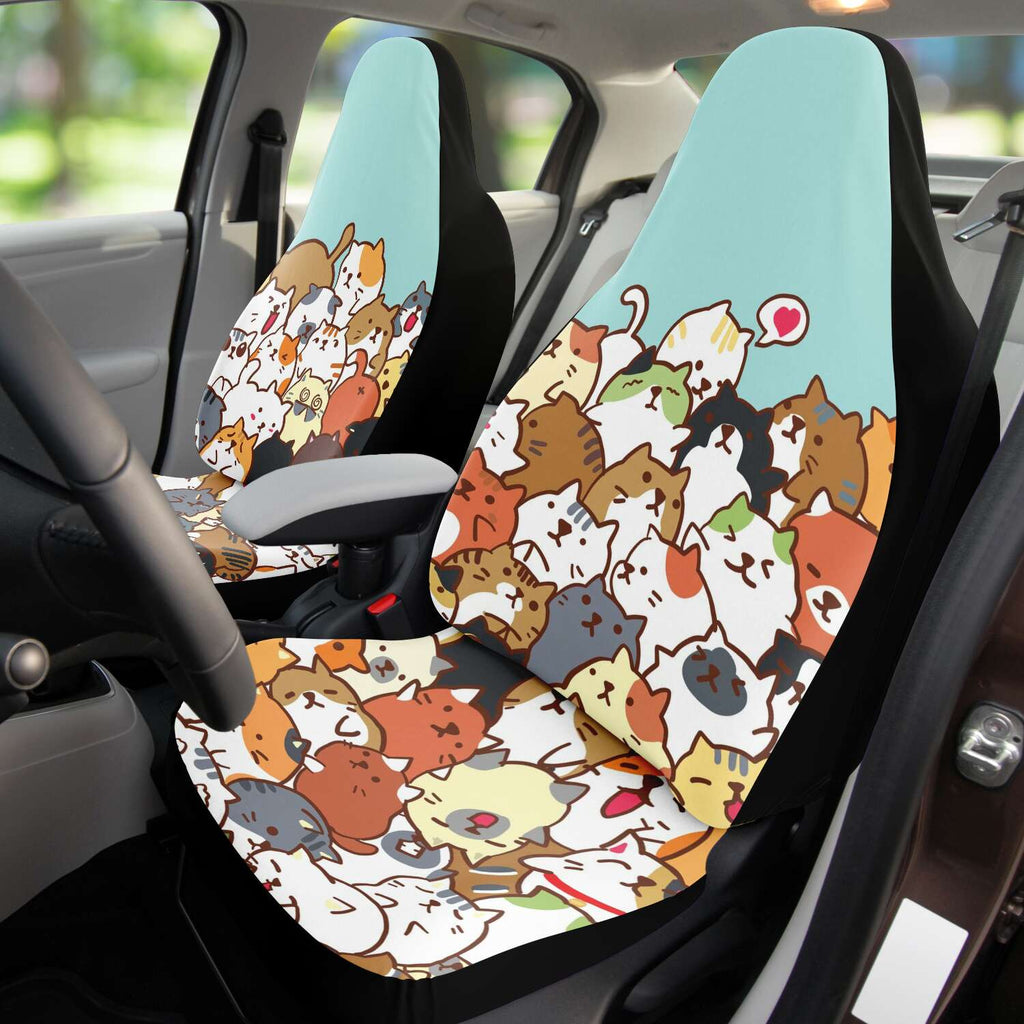 Cute Cats Car Seat Cover