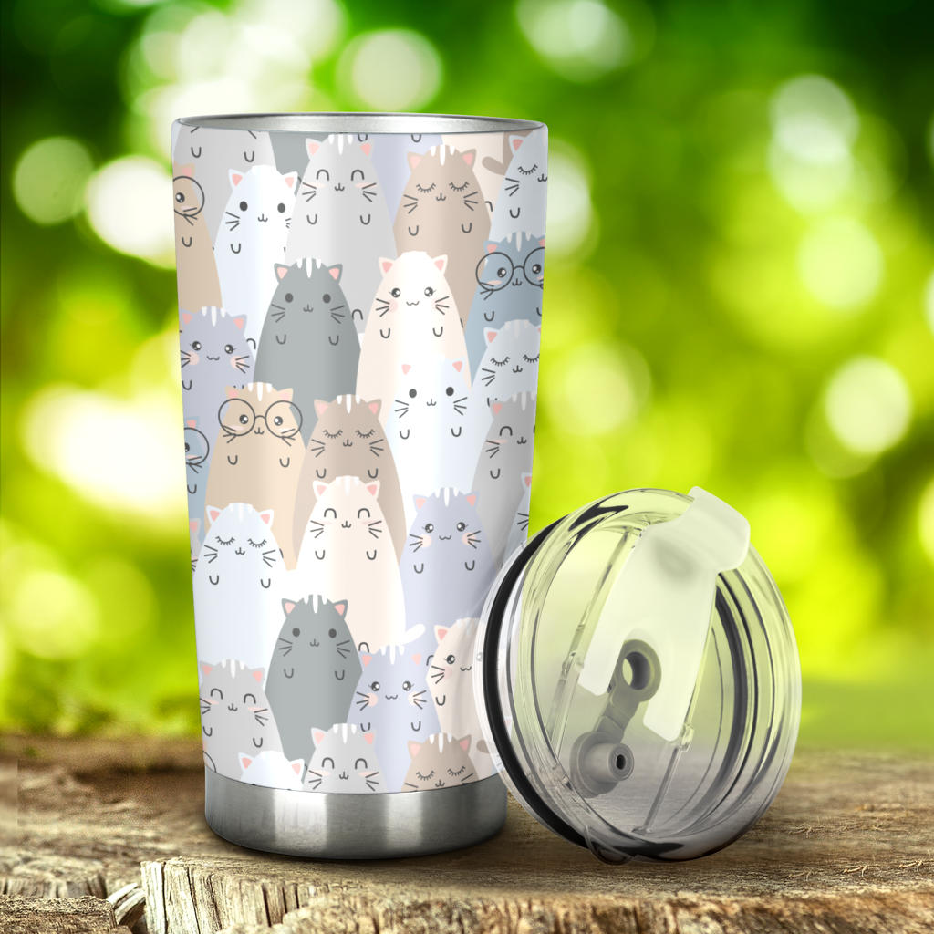 Cute Cats Tumbler