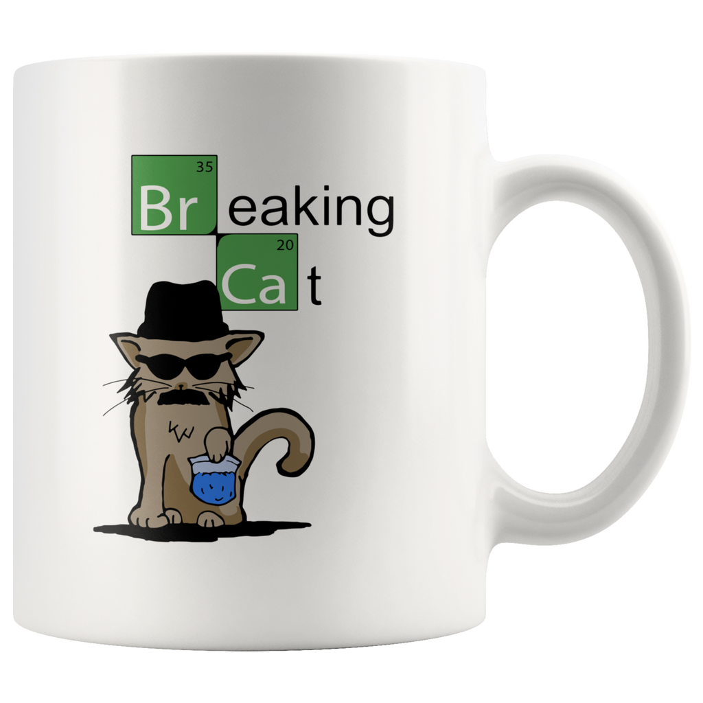Breaking Cat Mug