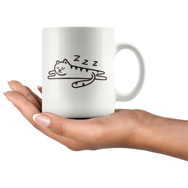 Sleeping Cat Mug