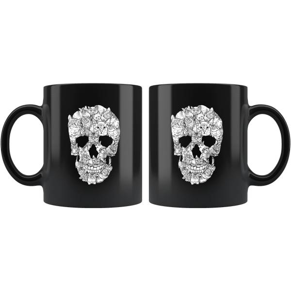 Cat Skull Mug