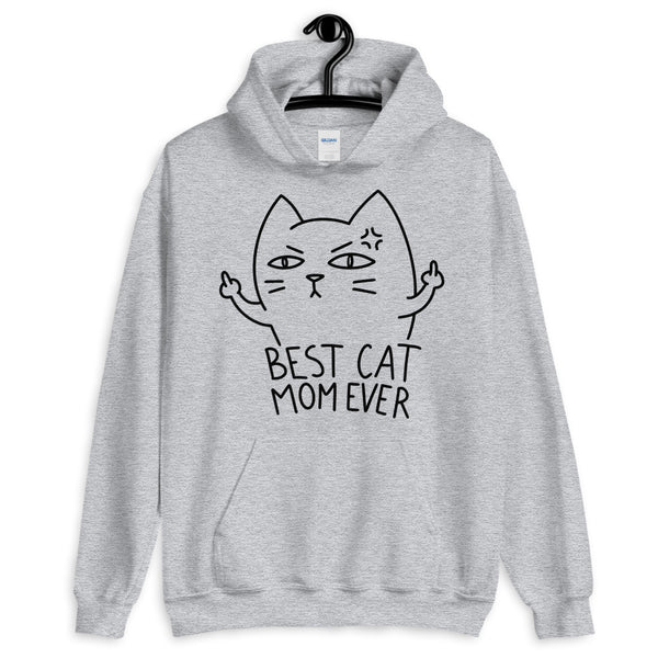 Best Cat Mom Ever Unisex Hoodie