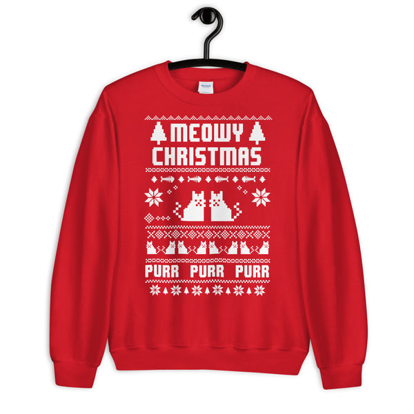 Meowy Chirstmas Unisex Sweatshirt