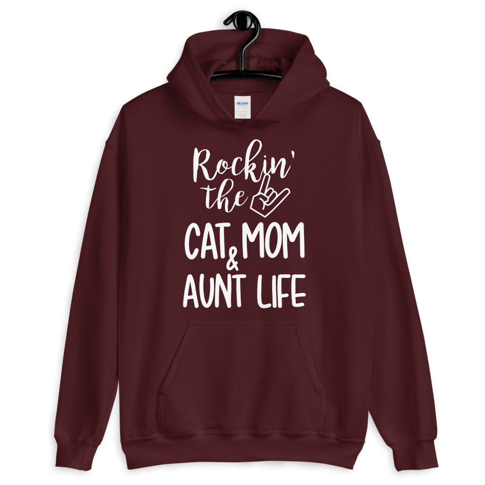 Cat discount mom hoodie