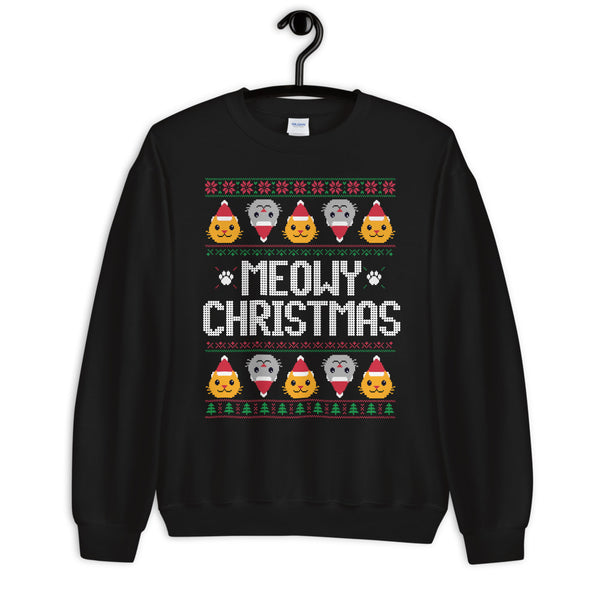 Meowy Christmas Unisex Sweatshirt