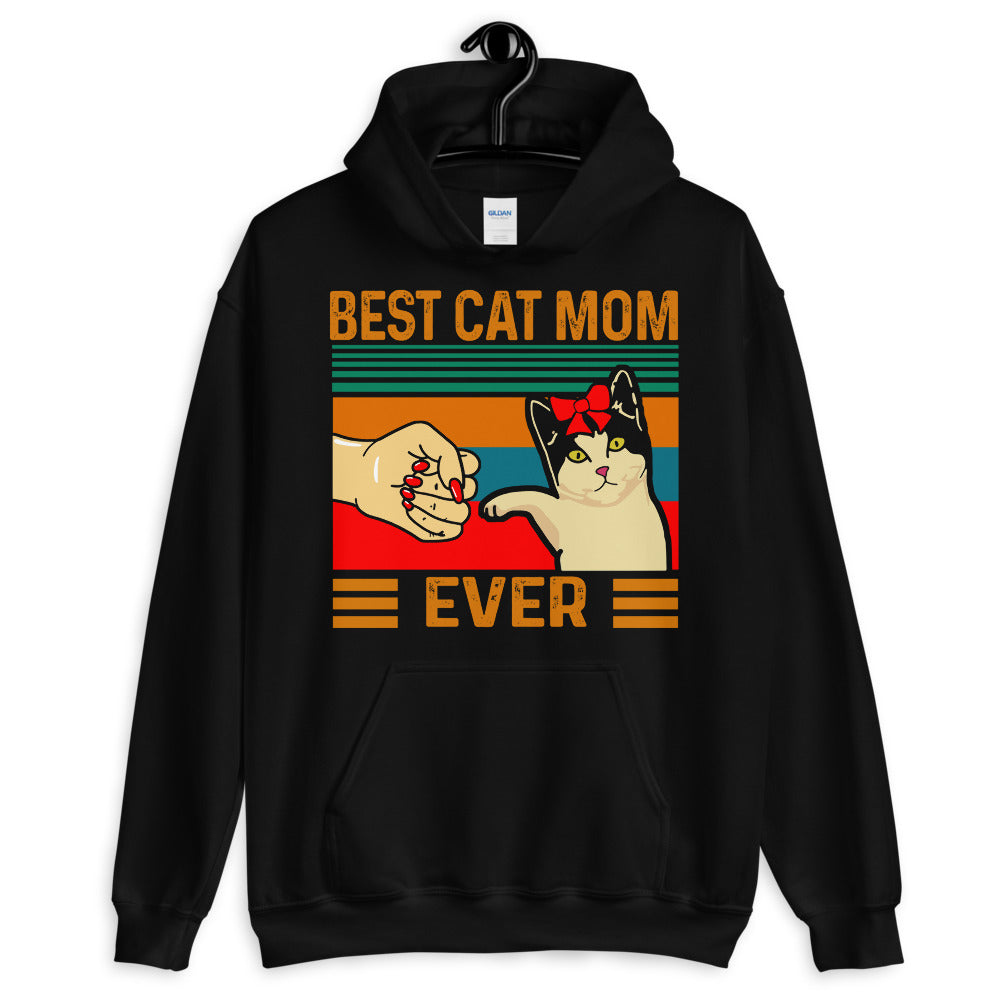 Best Cat Mom Ever Unisex Hoodie