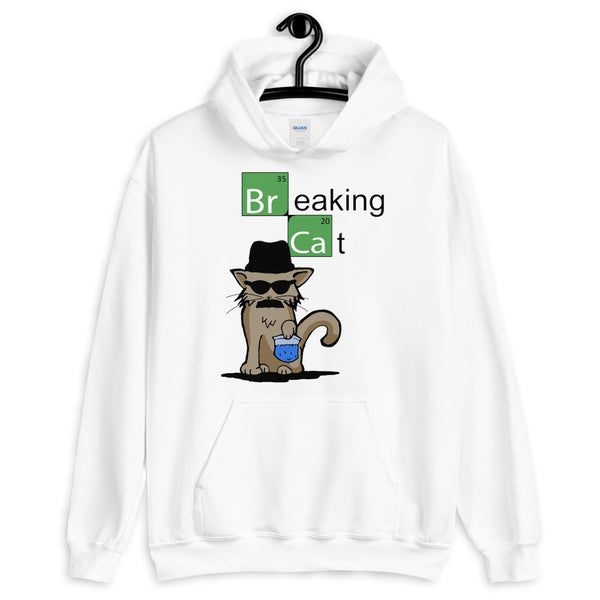 Breaking Cat Unisex Hoodie