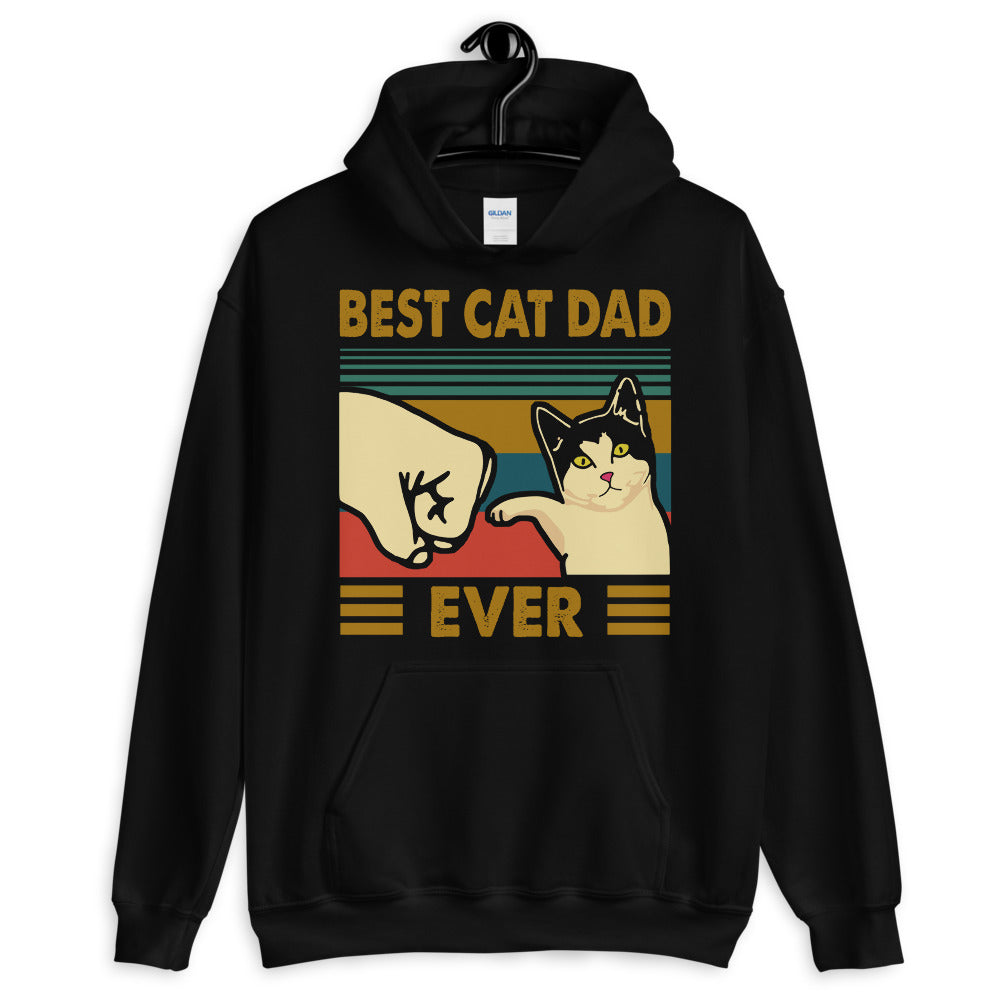 Best Cat Dad Ever Unisex Hoodie