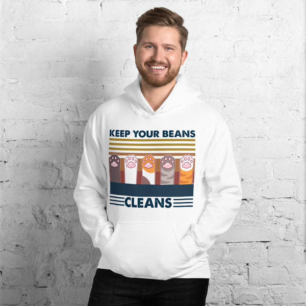 Keep Your Beans Cleans Unisex Hoodie