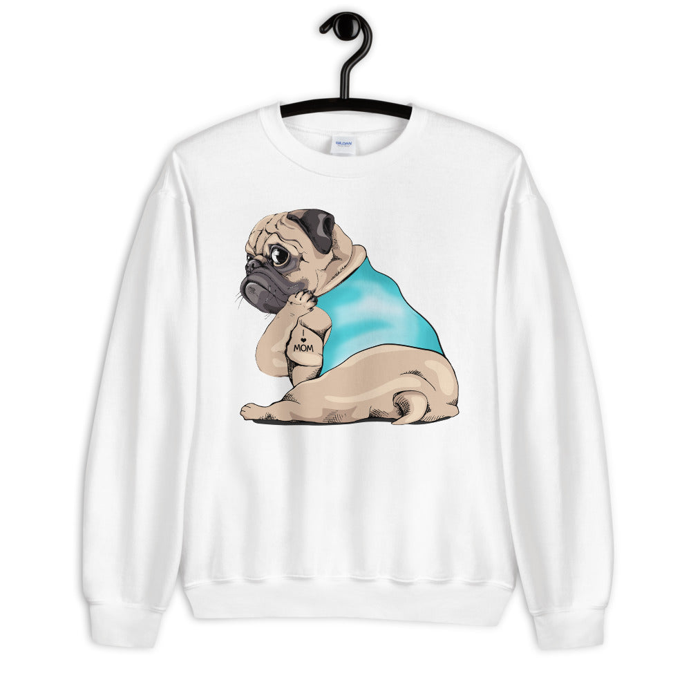 Pug Mom Unisex Sweatshirt