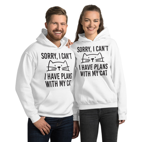 I Have Plans With My Cat Unisex Hoodie