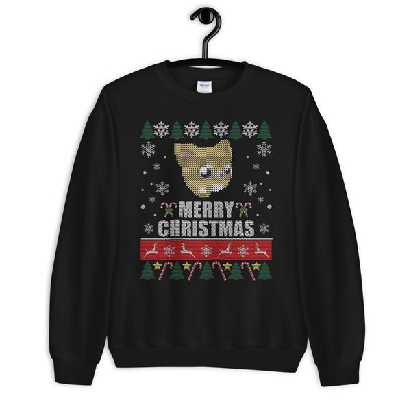 Merry Christmas Cat Unisex Sweatshirt