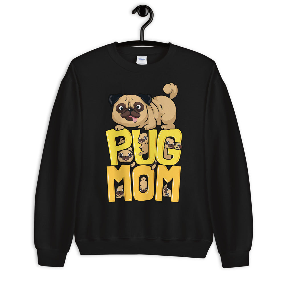 Pug Mom Unisex Sweatshirt