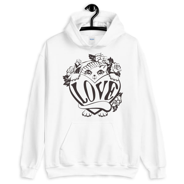 Love Cat Unisex Hoodie