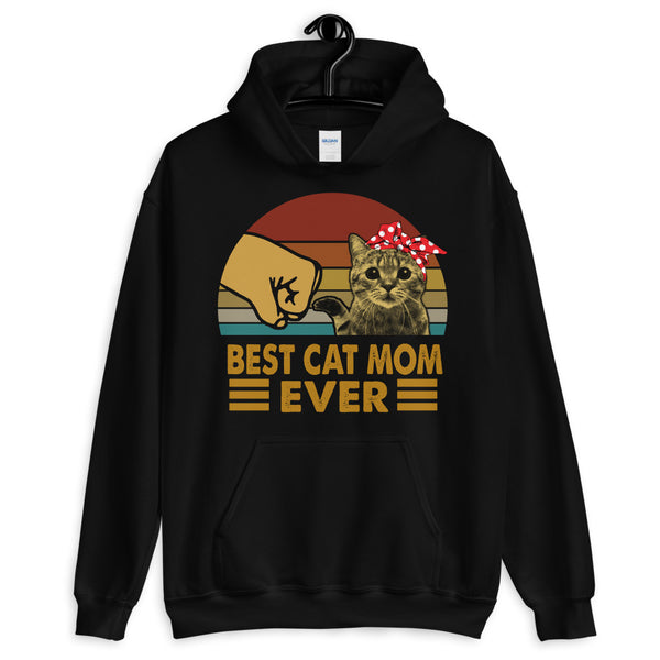 Best Cat Mom Ever Unisex Hoodie