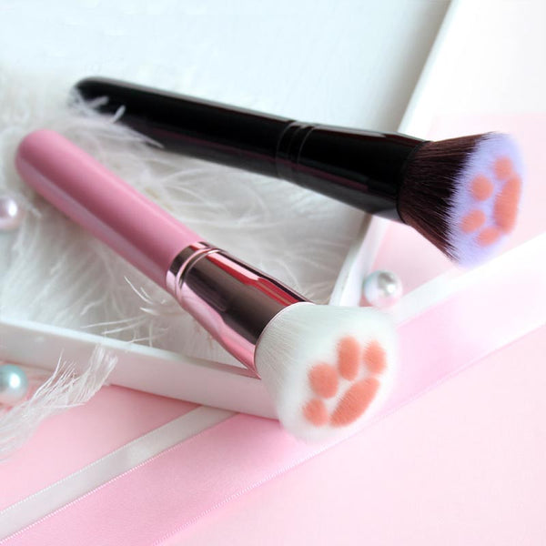 Cute Cat Paw Makeup Brushes